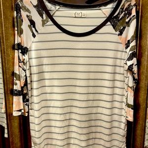 Maurices, 24 seven, three-quarter length top